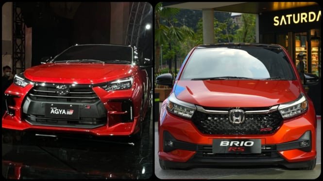 Toyota Agya GR Sport vs Honda Brio RS: Spesifikasi, Fitur dan Harga