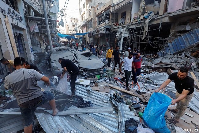 Pasukan Israel Serbu Gaza, Para Menteri Arab Mengutuk Pemboman Berlanjut
