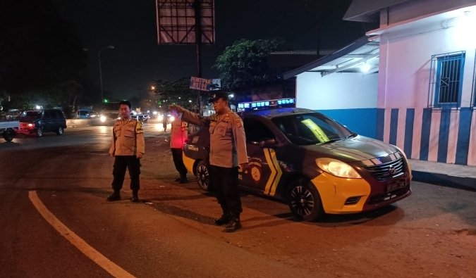 Kepung Karawang, Upaya Polsek Klari Cegah Kejahatan Malam