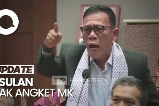 Masinton Ajukan Hak Angket MK di Paripurna DPR