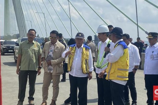 Jokowi Ajak Ridwan Kamil-Erick Thohir Keliling IKN Nusantara