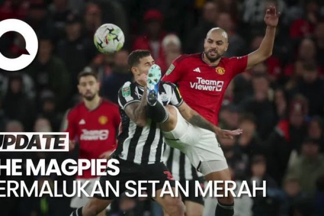 Newcastle Singkirkan Manchester United dari Carabao Cup