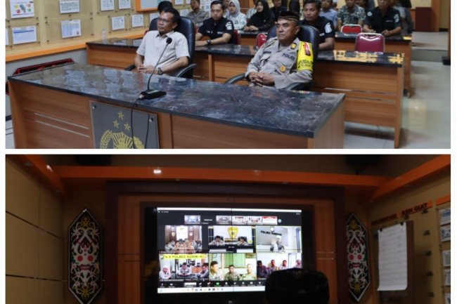 Tingkatkan Keimanan Polres Kotim Rutin Laksanakan Pembinaan Rohani