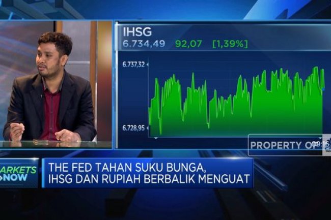 The Fed Tahan Suku Bunga, IHSG & Rupiah Berbalik Menguat