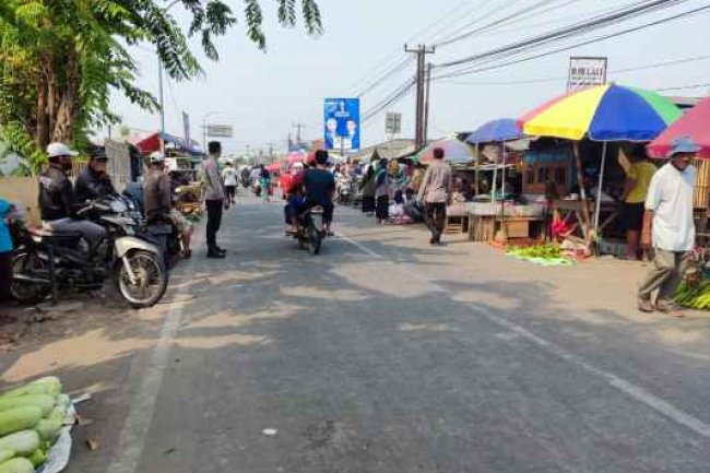 Rutin  Polsek Pontang Polres Serang  Gatur Pagi