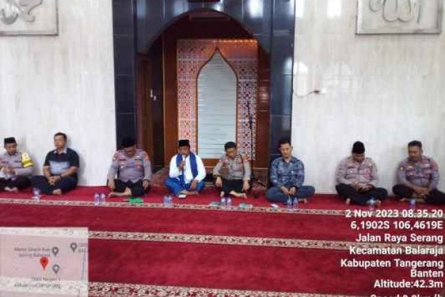 Kapolsek Balaraja Polresta Tangerang Pimpin Binrohtal