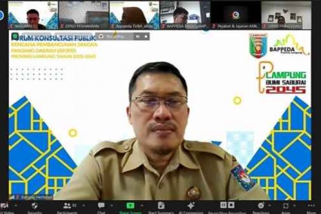 Penyusunan RPJPD Prov Lampung 2025-2045 Berfokus Aspirasi Publik
