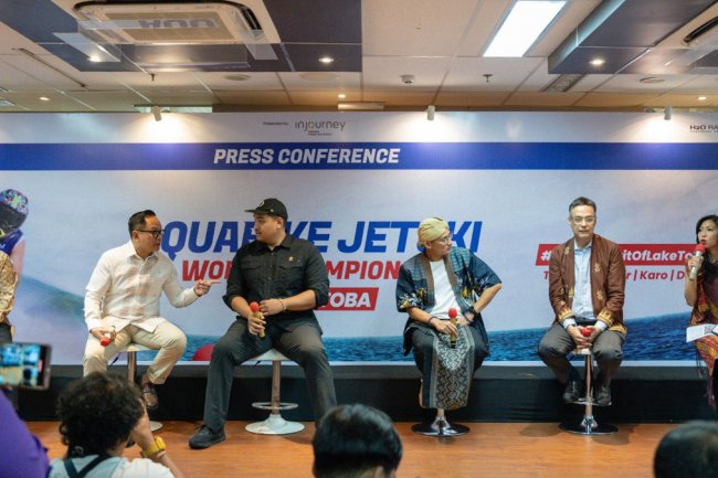 Balap Jetski Internasional 2023 di Danau Vulkanik Terbesar Dunia, Ini Jadwalnya