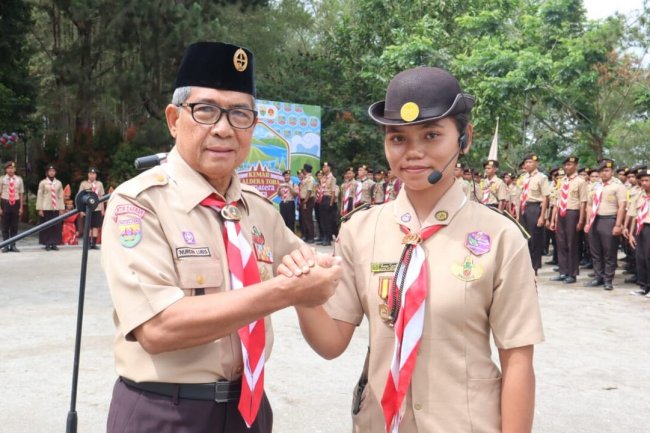 Ketua Kwarda Sumut Rencanakan Kemah Kaldera Toba Menjadi Kegiatan Nasional danInternasional
