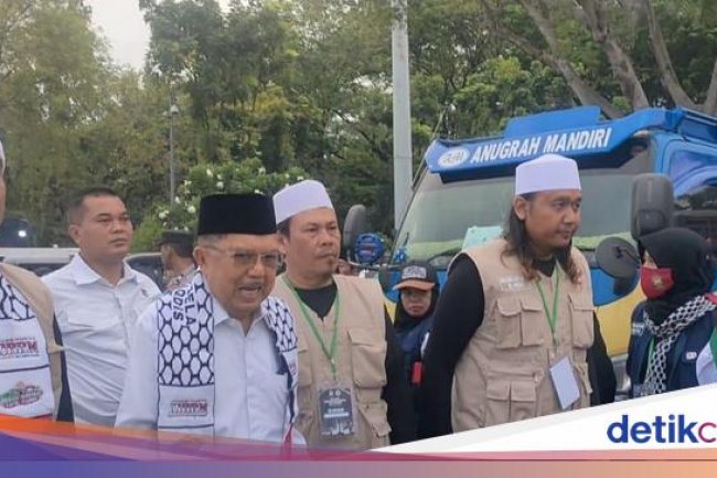 Puan-Jusuf Kalla Hadiri Aksi Bela Palestina di Monas