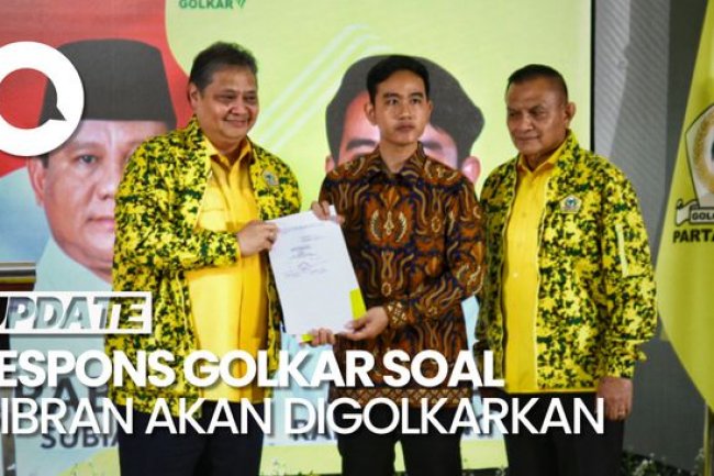 Isu Gibran Digolkarkan dan Jawaban Partai Golkar