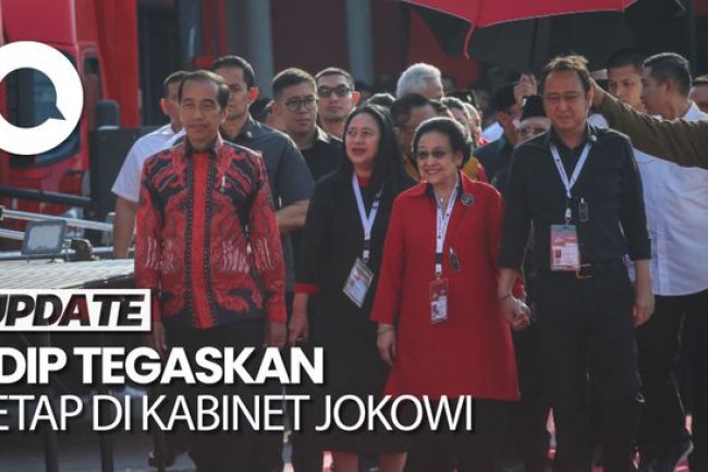 Sikap PDIP Kritik Jokowi, Tapi Ogah Tarik Menteri dari Kabinet