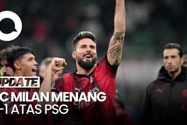 AC Milan Kalahkan PSG 2-1, Grup Neraka Liga Champions Memanas!