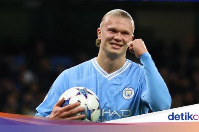 Man City Vs Young Boys: Haaland Selebrasi Ala Drogba, Ini Alasannya