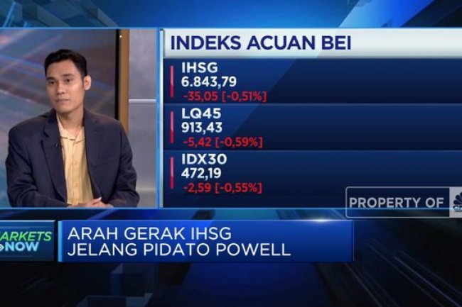 Was-was Jelang Pidato Powell, Gimana Nasib IHSG & Rupiah?