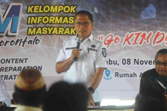 Sekda Kota Gorontalo Ingatkan Masyarakat Pentingnya Peningkatan Teknologi Informasi