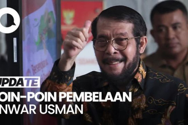 Sederet Pembelaan Anwar Usman: Singgung Fitnah Amat Keji-Objek Politisasi