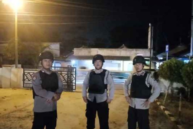 Pawas Polsek Maja Polres Lebak Melaksanakan Sispam Mako
