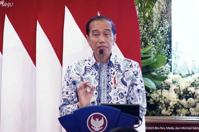 Jokowi Pangkas Penarikan Utang RI Akhir 2023