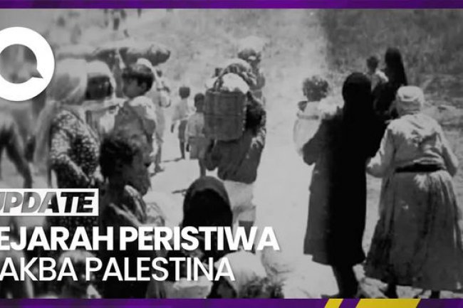 Warga Palestina Ramai Mengungsi, Netizen Kenang Peristiwa Nakba