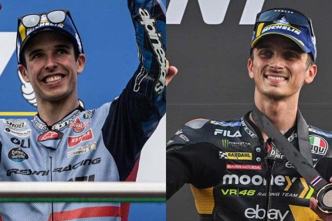 Alex Marquez Heran Luca Marini Tinggalkan Tim Valentino Rossi demi Repsol Honda