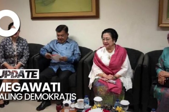 JK: Megawati Paling Demokratis, Tak Pakai Kekuasaan untuk Berkuasa