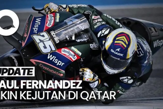 Raul Fernandez Tercepat di Practice MotoGP Qatar, Martin Ke-7 dan Bagnaia Ke-8