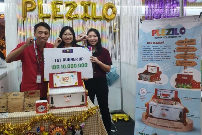 Mainan Anak Buatan Mahasiswa Ubaya Juarai Kompetisi Internasional