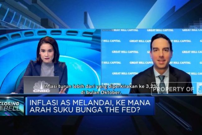 Inflasi AS Melandai, Kemana Arah Suku Bunga The Fed?