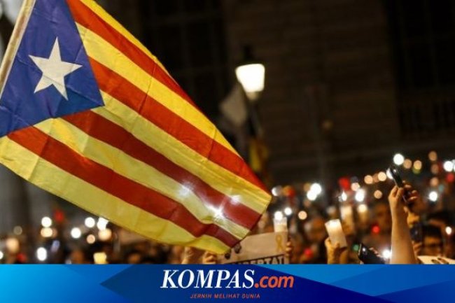 170.000 Orang Turun ke Jalan Menentang UU Amnesti Catalonia, Jadi Aksi Protes Terbesar di Spanyol