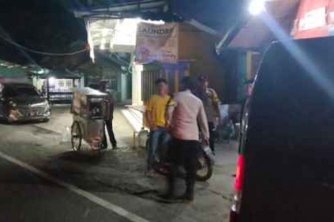 Antisipasi GKTM Di Wilayah, Polsek Puloampel Polres Cilegon  Patroli kewilayahan