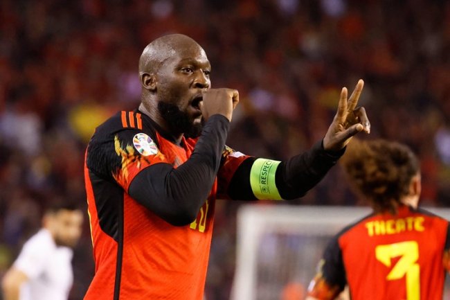 Fantastis! Romelu Lukaku Cetak 4 Gol dalam 20 Menit Bersama Timnas Belgia