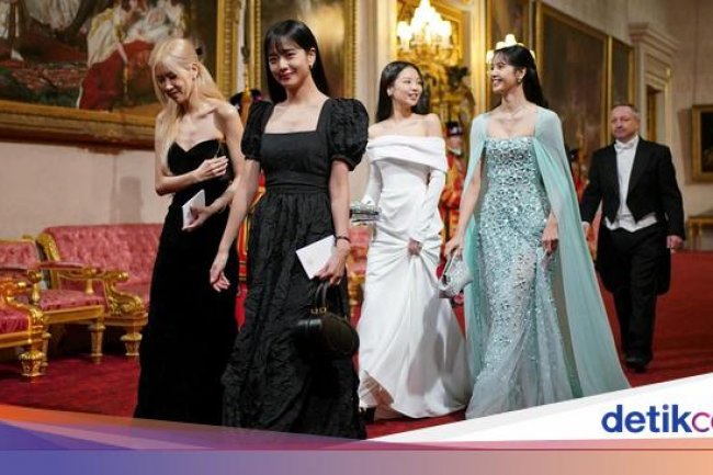 BLACKPINK Jadi Tamu Kehormatan di Istana Buckingham, Anggun Banget!