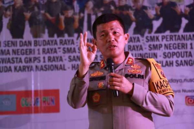 Menjadi Narasumber Mustika, Kapolres Simalungun Ajak Generasi Z Perangi Narkoba