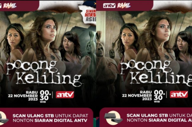 Sinopsis Film Pocong Keliling Tayang di ANTV Tengah Malam 23 November 2023