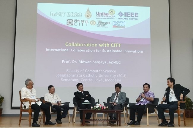 FIKom Unika Soegijapranata dan School of Information Technology MFU Thailand Sepakati Konferensi Internasional di Indonesia