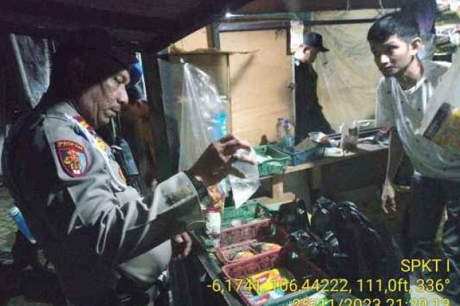 Polsek Balaraja Polresta Tangerang Operasi Miras Penyakit Masyarakat