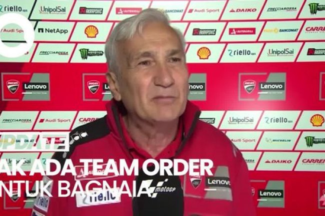 Bos Ducati Tegaskan Lagi Tak Ada Team Order Agar Bagnaia Juara