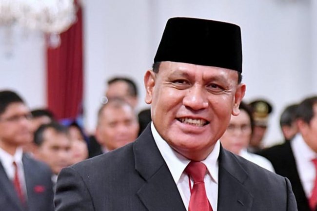 Jokowi Tanggapi Perlawanan Firli Bahuri Usai Jadi Tersangka: Itu Hak!