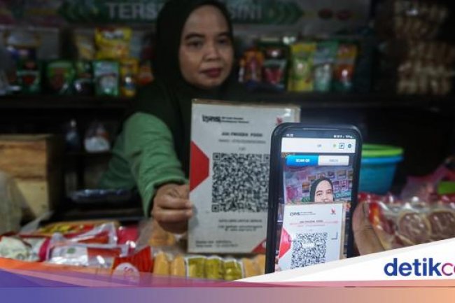 Pedagang Pengguna QRIS di Indonesia Mencapai 29,6 Juta