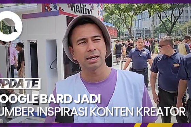 Raffi Ahmad Menilai Google Bard Bisa Jadi Inspirasi Buat Konten