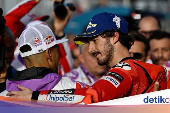 Jorge Martin: Selamat, Pecco!