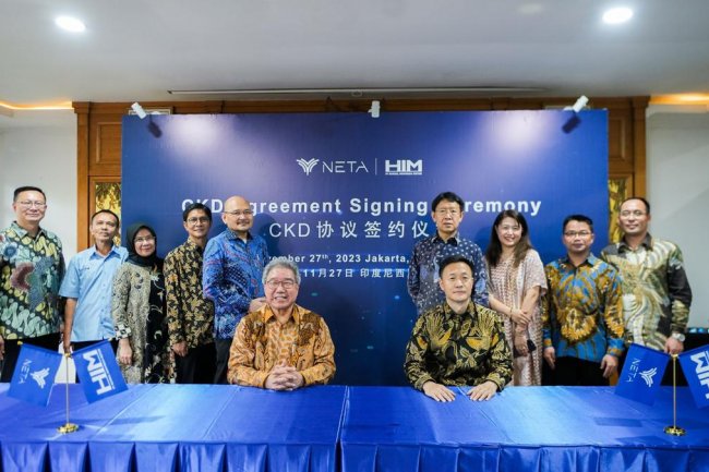 Mulai 2024 Mobil Listrik Neta Diproduksi Lokal di Bekasi