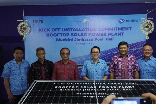 Bluebird Perluas Ekosistem Hijaunya dengan Bangun Panel Surya di Bali