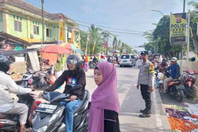 Gatur Pagi Merupakan Kewajiban Bagi Personel Polsek Pontang Polres Serang