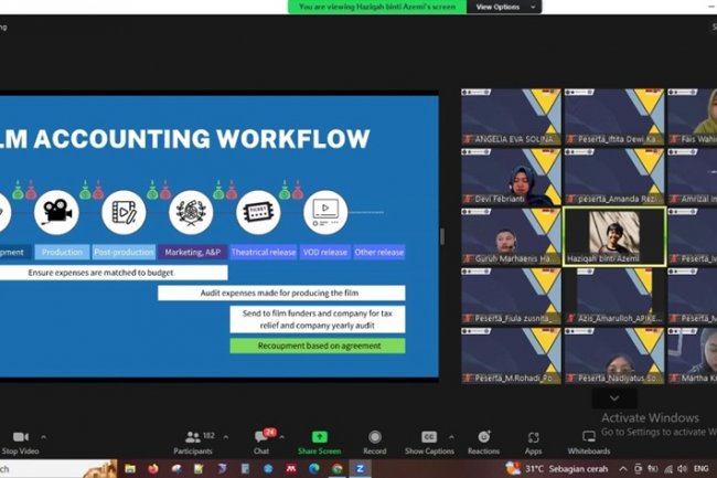 Prodi Akuntansi UMLA Gelar Seminar Internasional Film
