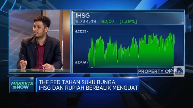 The Fed Tahan Suku Bunga, IHSG & Rupiah Berbalik Menguat