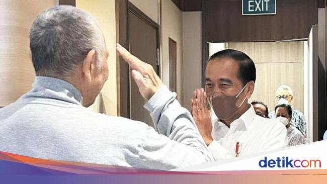 Dijenguk Jokowi, Begini Kondisi Terkini Luhut di Singapura