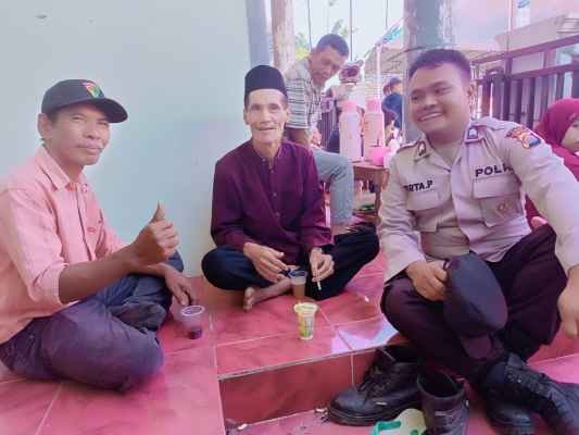 Polsek Cilograng Polres Lebak Sampaikan Pesan Kamtibmas