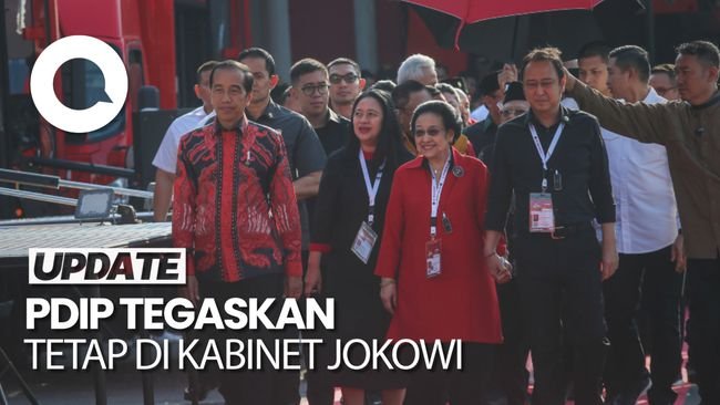 Sikap PDIP Kritik Jokowi, Tapi Ogah Tarik Menteri dari Kabinet